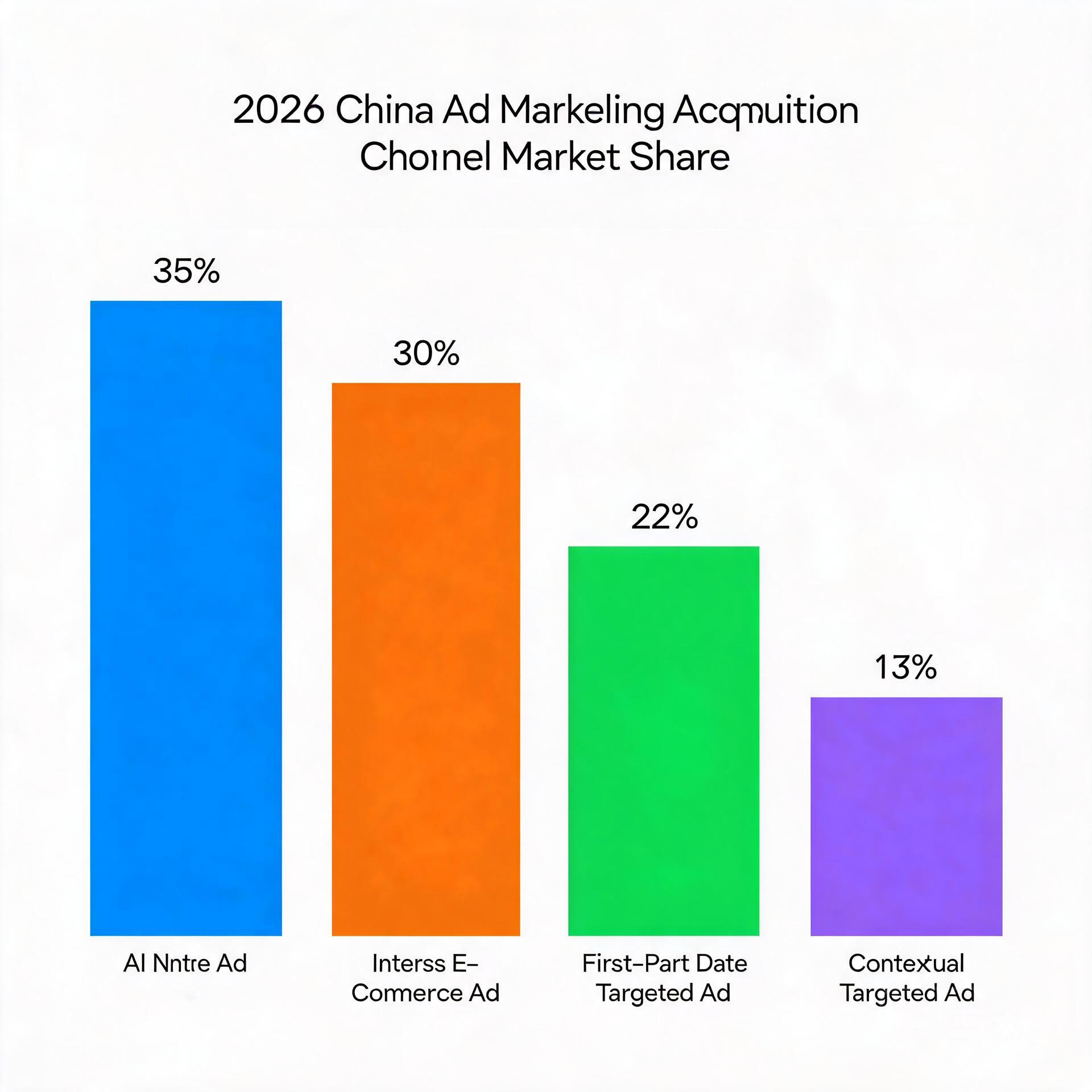 Comparison chart of 2026 China ad marketing acquis