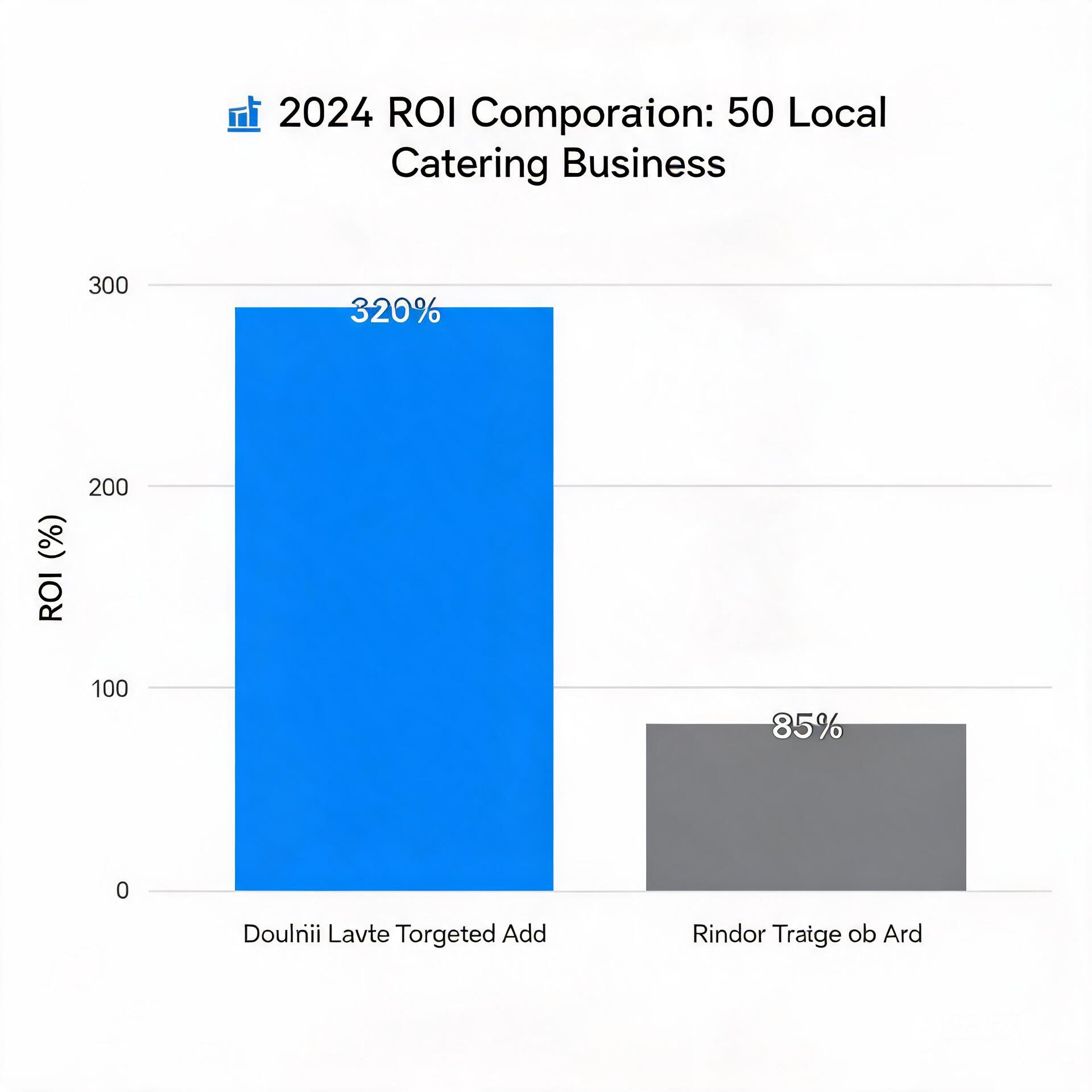Bar chart comparing the ROI of Douyin Laike target